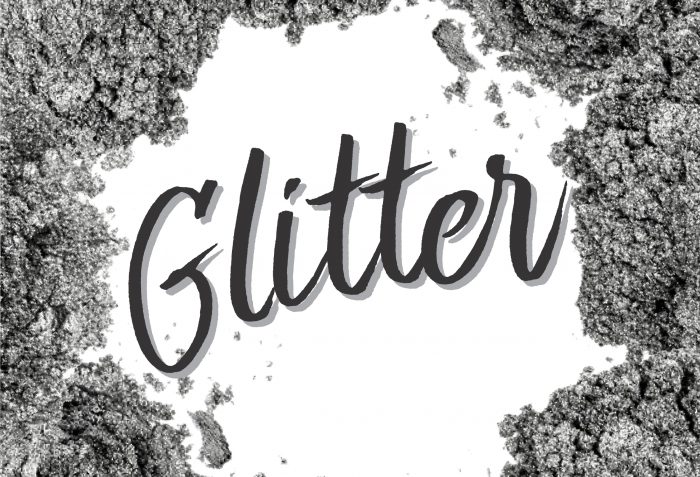 Maquiagem com glitter