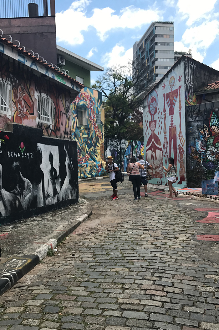 Grafites do Beco do Batman em São Paulo