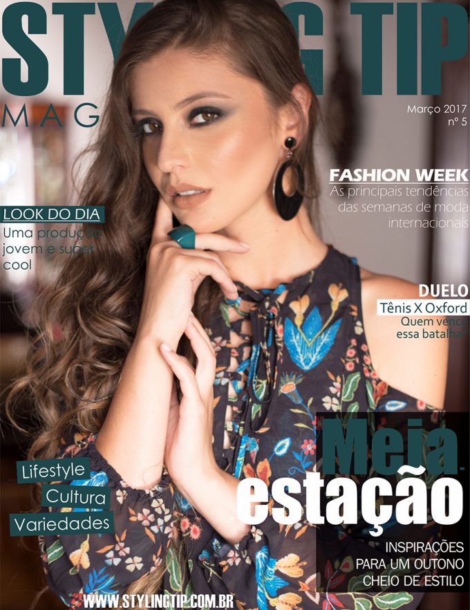 Capa de Março edição de Outono da revista digital STYLING TIP