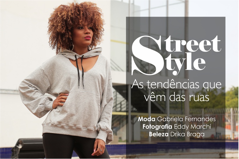 Blogueira Sara Oliveira no editorial STREET STYLE do STYLING TIP