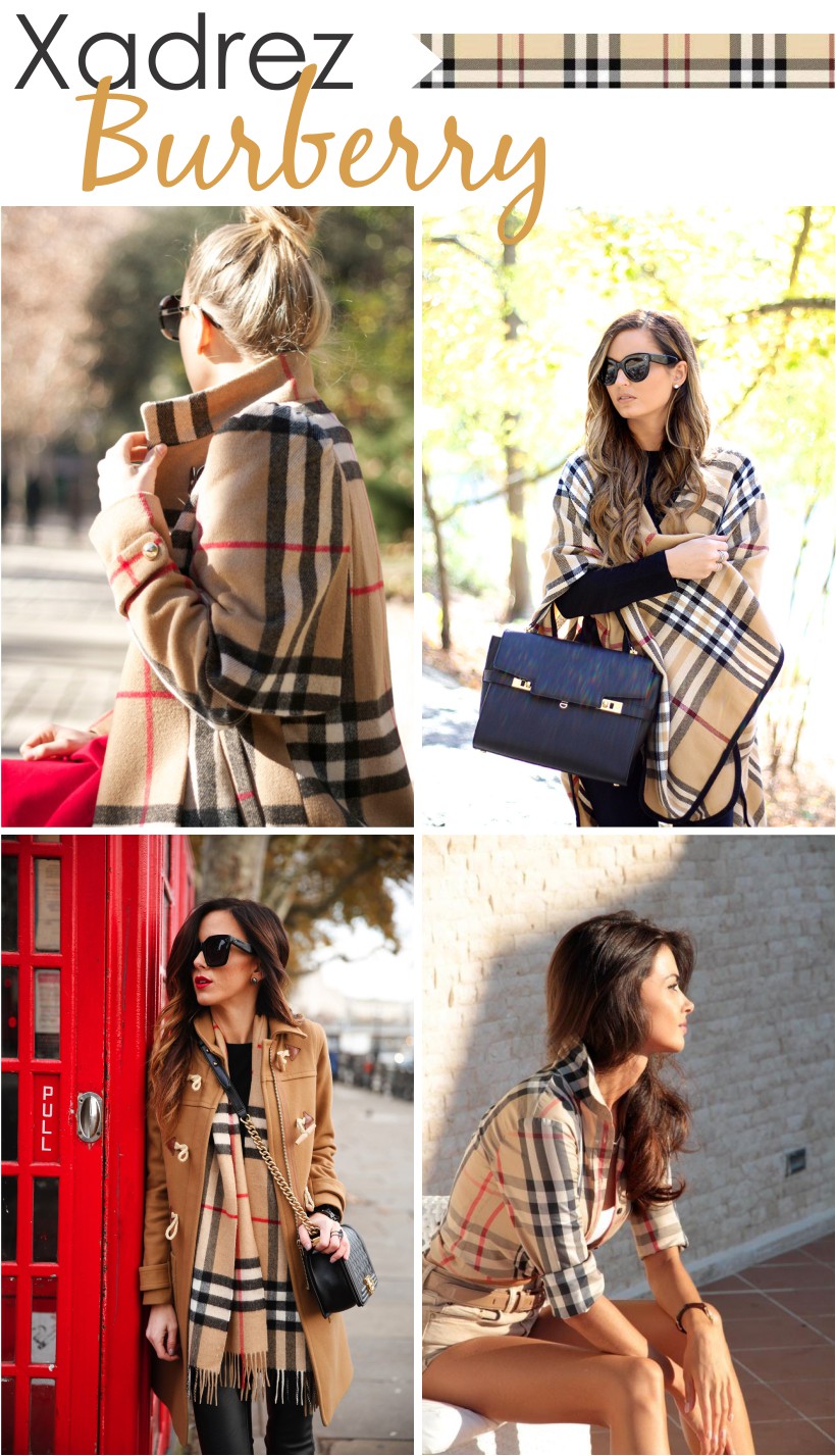 19 ideias de Xadrez BURBERRY