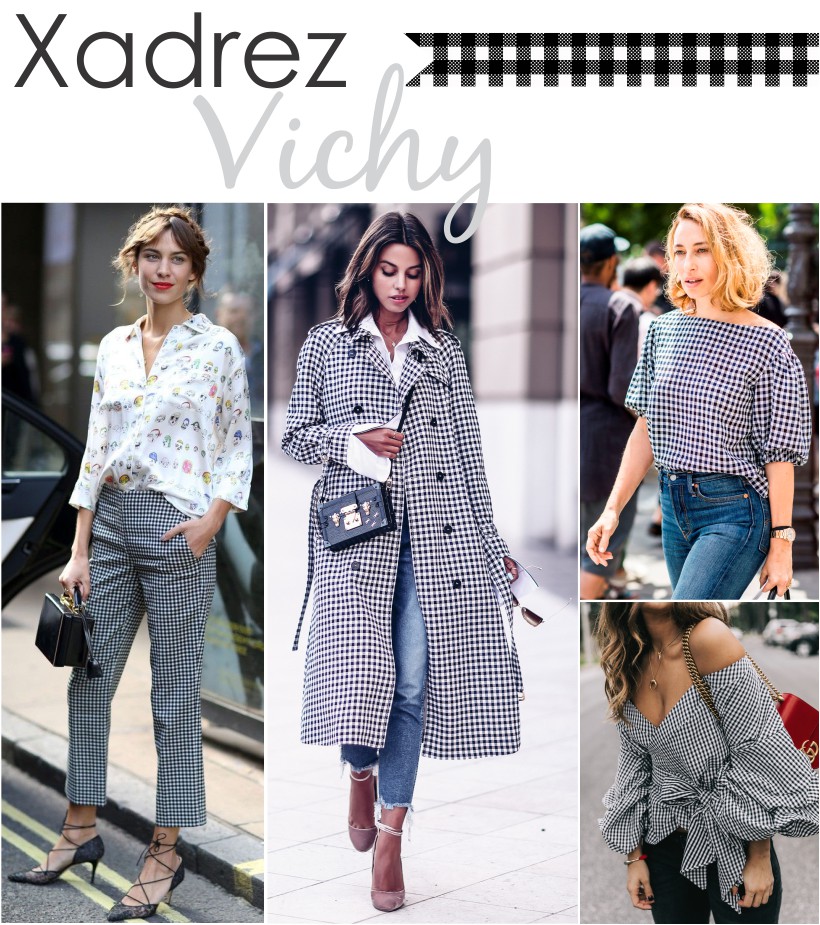 Xadrez, Modelo de viseira, Estampas