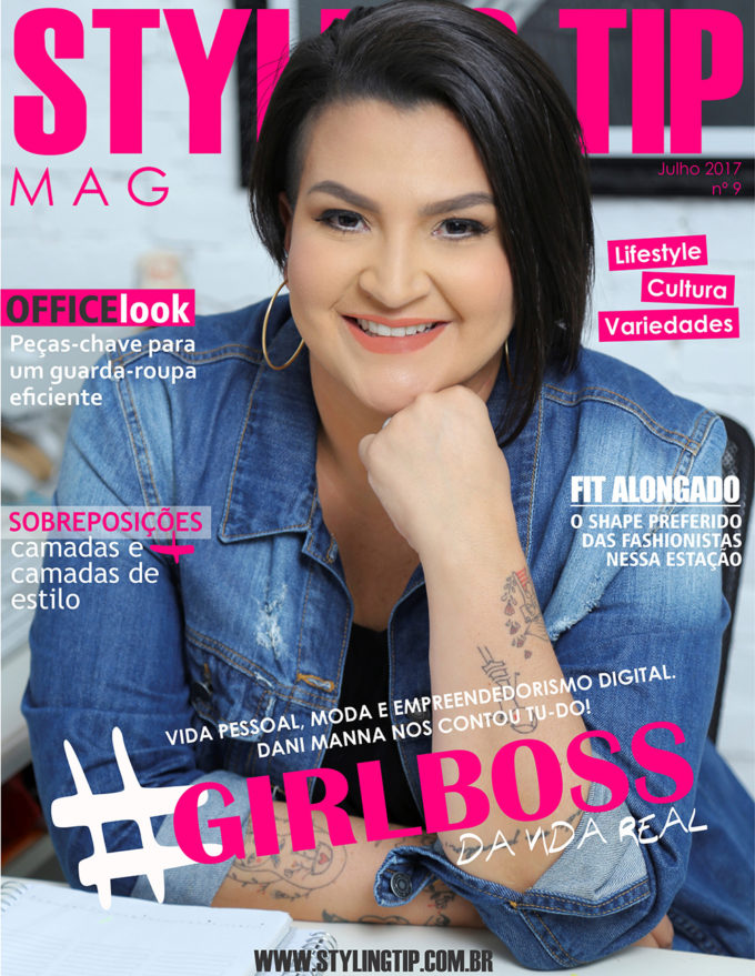 Capa da revista digital STYLING TIP Julho 2017